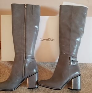 Calvin Klein Grey Boots